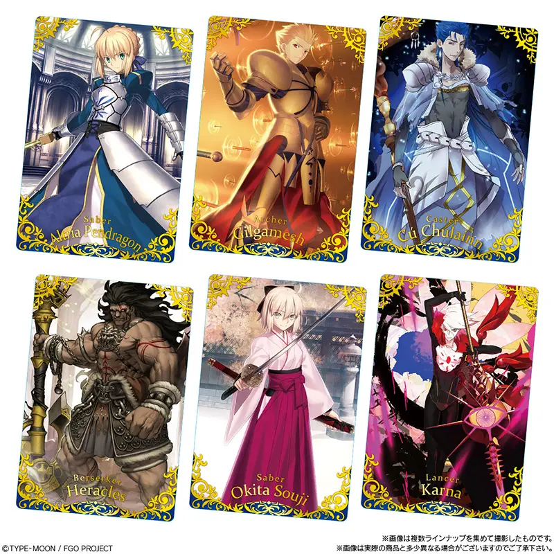 【FGO】カード食玩「Fate/Grand Order ツインウエハース特別弾」2024年1月発売。全24種。 NerdBRAINナード